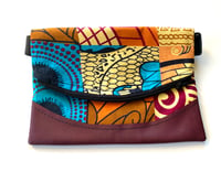 Image 1 of Fanny Pack Designs By IvoryB Turquoise Multi 