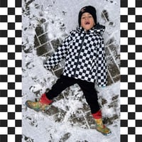Image 1 of COAT: Checkerboard Waterproof Jacket