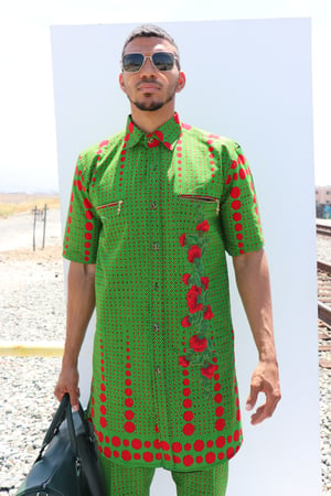 Image of The Chike shirt - green