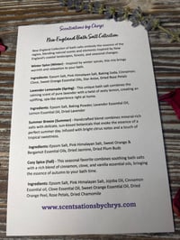 Image 3 of New England Bath Salt Collection Gift Box