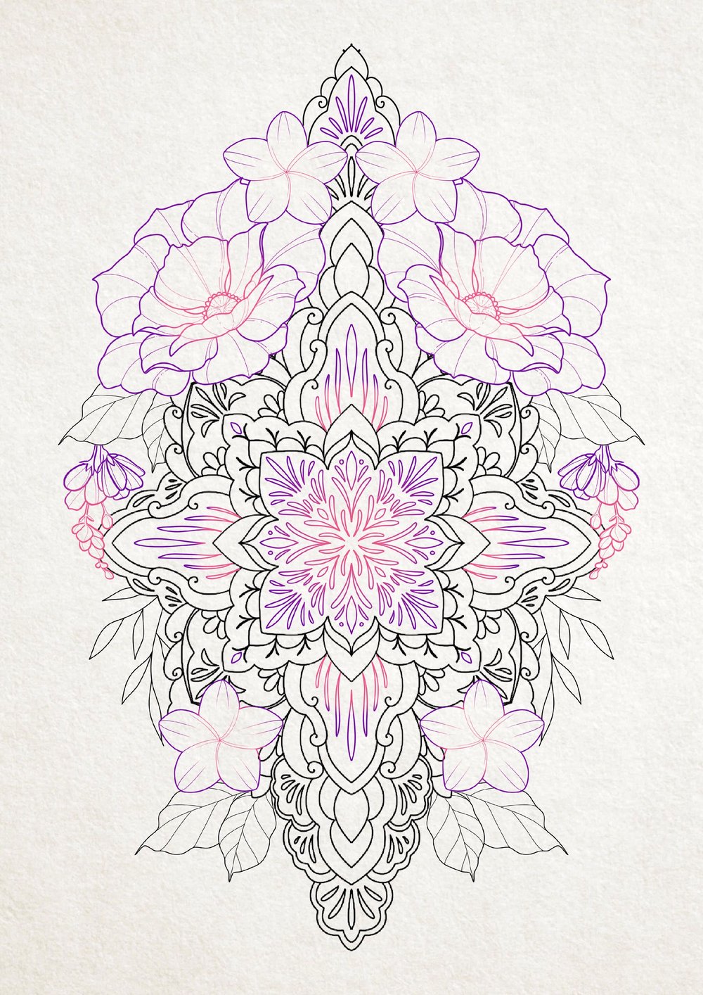 Image of Nebula Dos Ornemental Floral