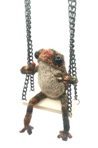Image 1 of Frog on swing 1