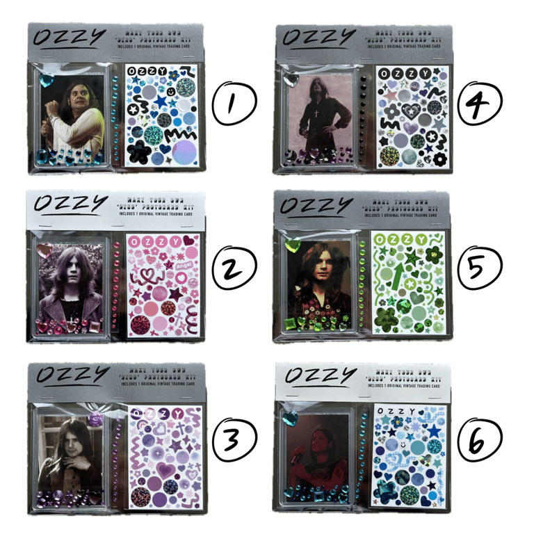 D.I.Y DECO PHOTOCARD KIT - OZZY Image 4
