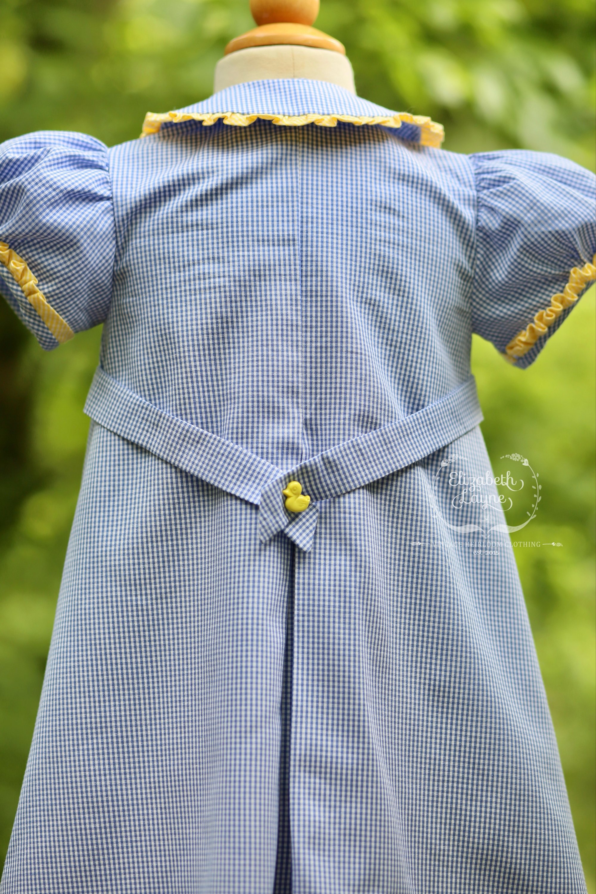 Little Ducky Apron Dress | Elizabeth Layne Heirloom Little Ducky Apron Dress | Elizabeth Layne Heirloom