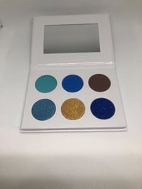 Image 1 of eyeshadow pallet blue septenber