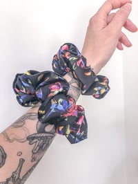 Image 2 of Patterned Satin Scrunchies