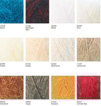 Image 4 of Bramble Berry Picot Brim Fuzzy Bonnet + Wrap + FLUFF 