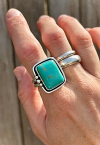 Image 2 of Royston Turquoise Ring (Size 7)