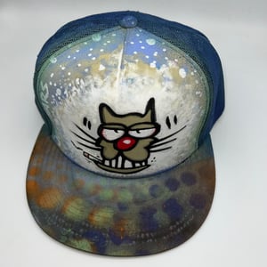 Hand Painted hat 358