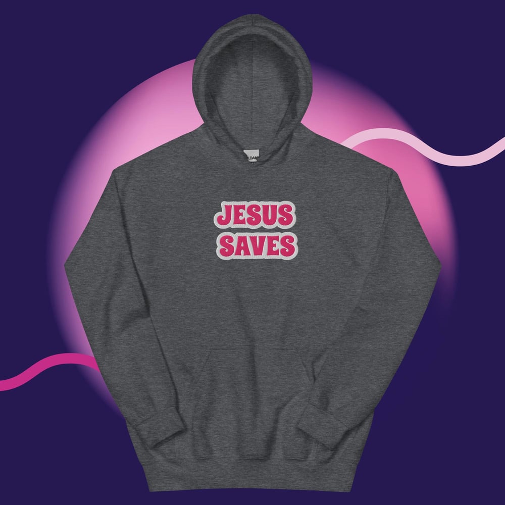 Image of JESUS SAVES HOODIES - COOL
