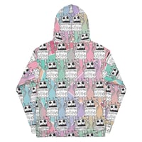 Image 3 of PASTEL BOT HOODIE ALLOVERPRINT