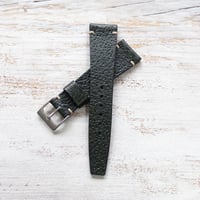 Image 3 of 21mm Corfam Style Pigskin In Racing Green