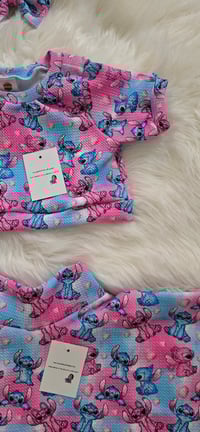 Image 5 of Stitch crop top  and skirt 