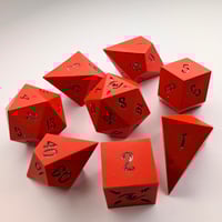 Image 2 of Methylmercury<br>Jesmonite 8 Piece Polyhedral set