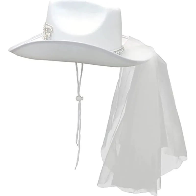 Image of 'Cowgirl veil' Hat