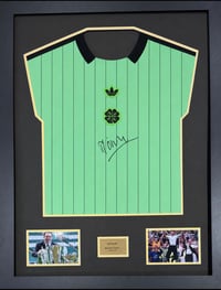 Signed Framed Martin O’Neill Celtic FC Shirt / Adidas Originals