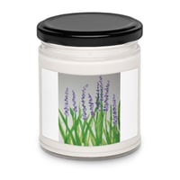 Image 2 of Scented lavender Sage candle