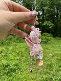 Image 2 of sonny angel peacock keychain