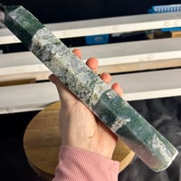 Image 5 of Moss Agate Statement Tower (74A)