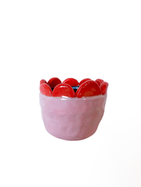 Pink Flame Planter (small)