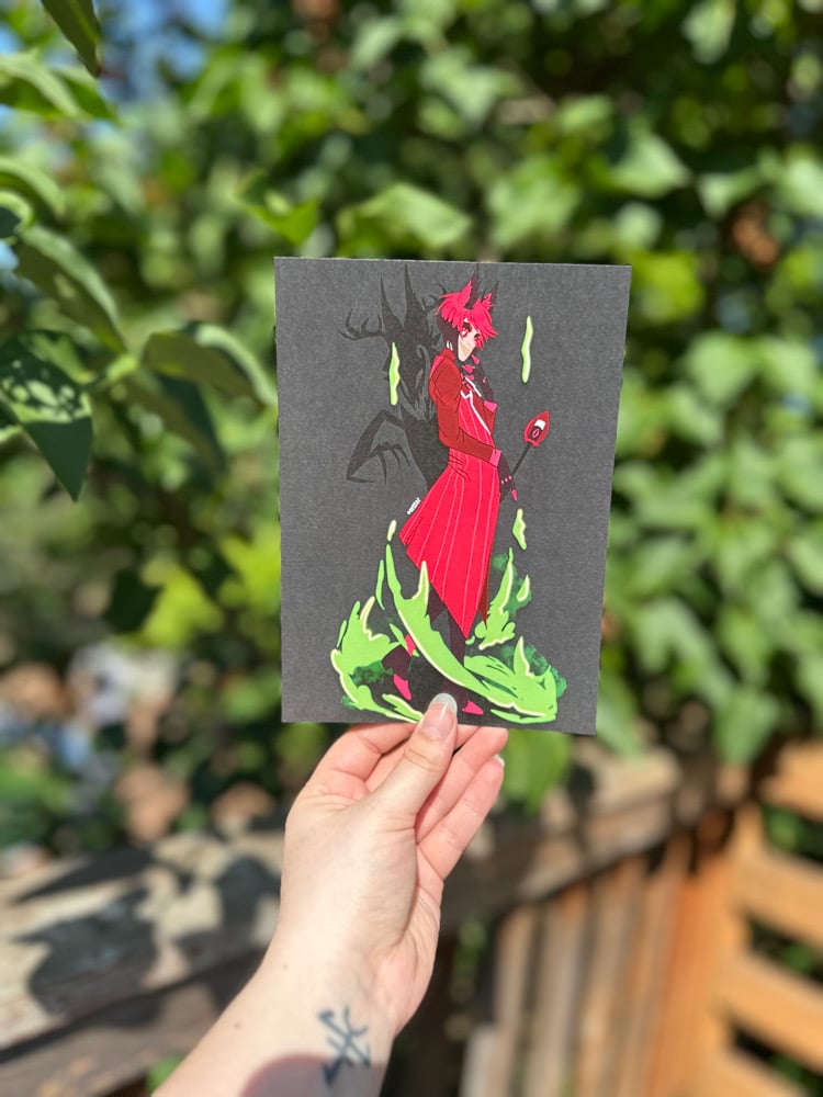 Alastor and Lucifer (print)