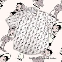 Image 1 of Betty Boop - Betty Boop Cartoons Button Up T Shirt