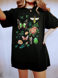 Image 1 of Virgo Nature Chart Black T-shirt