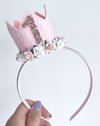Baby Pink Headband Birthday Crown