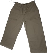 Image 1 of tied up cargo pant- olive 