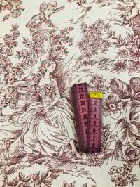 Image 4 of Loneta - Toile de Jouy - Granate - 10€/m