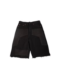 Image 1 of Biker Denim shorts 
