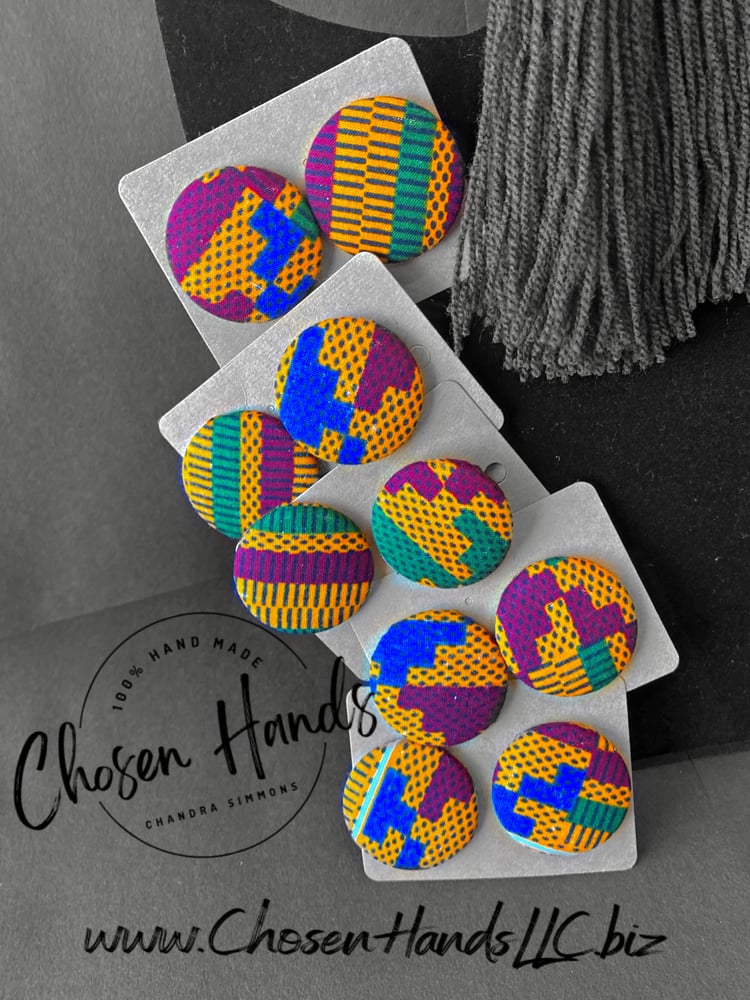 Image of Black Heritage Earrings