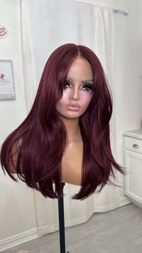 Image 12 of Cherry curtain bangs luxury (ready to ship) 