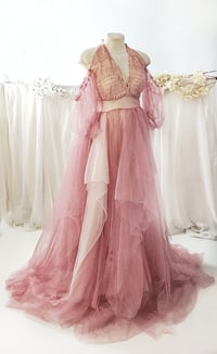 Image 2 of Photoshooting tulle dress Elvina | size S-M-L | rose