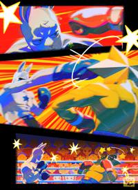Image 1 of Boxerbun VS Goldstar Holo Print