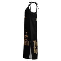 Image 4 of Big Easy Mafia Tie-strap midi dress