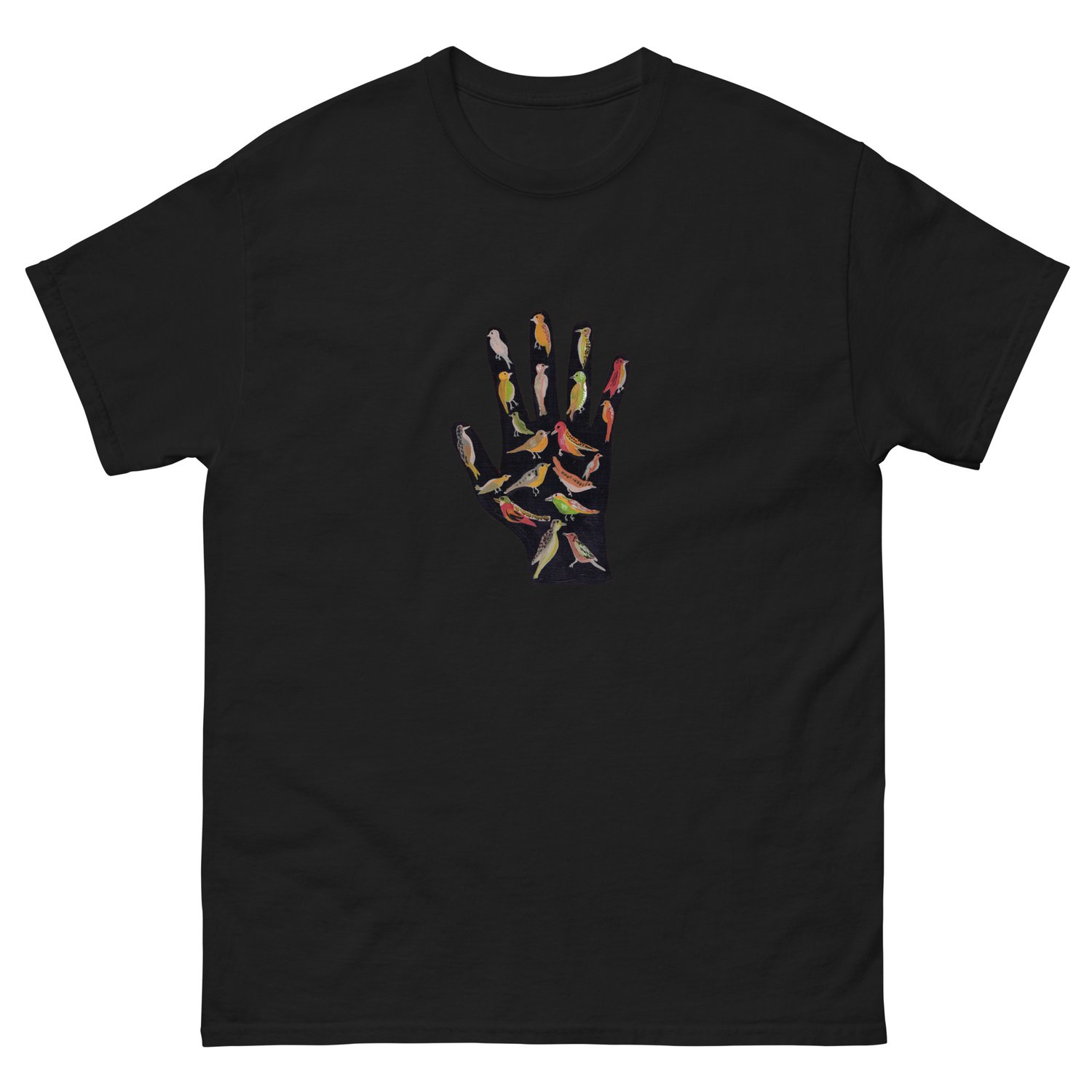 Image of HAND OF BIRDS T-SHIRT