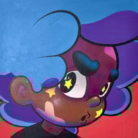 “Strawberry Lemonade” 12x12 Original Painting