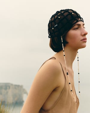 Image of LOWOOL - Net Pearl Beanie