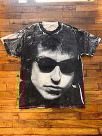 Image 4 of Bob Dylan all-over print tee *imperfect*