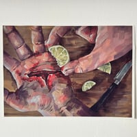 Image 1 of “I think I like the sting” fine art print