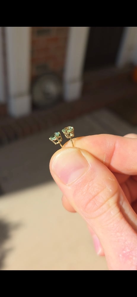 Image of Gemstone earings 