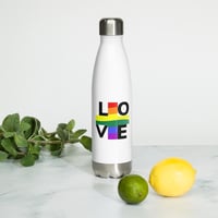 Image 1 of PRIDE LOVE 2 Stainless Steel Water Bottle