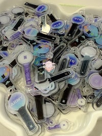 New BTS army bomb 2in acrylic charm