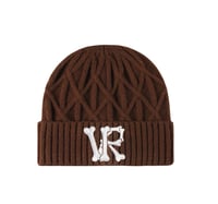 VR Bone Beanie (Dark Brown) 
