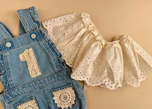 Image of Denim one overalls