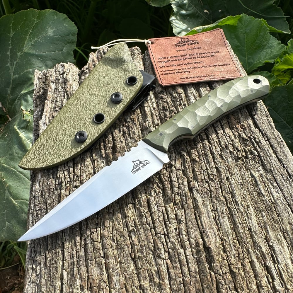 Image of 95mm Clip Point 14c28n g10