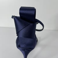 Image 5 of  Giuseppe Zanotti Navy Bow Sandals