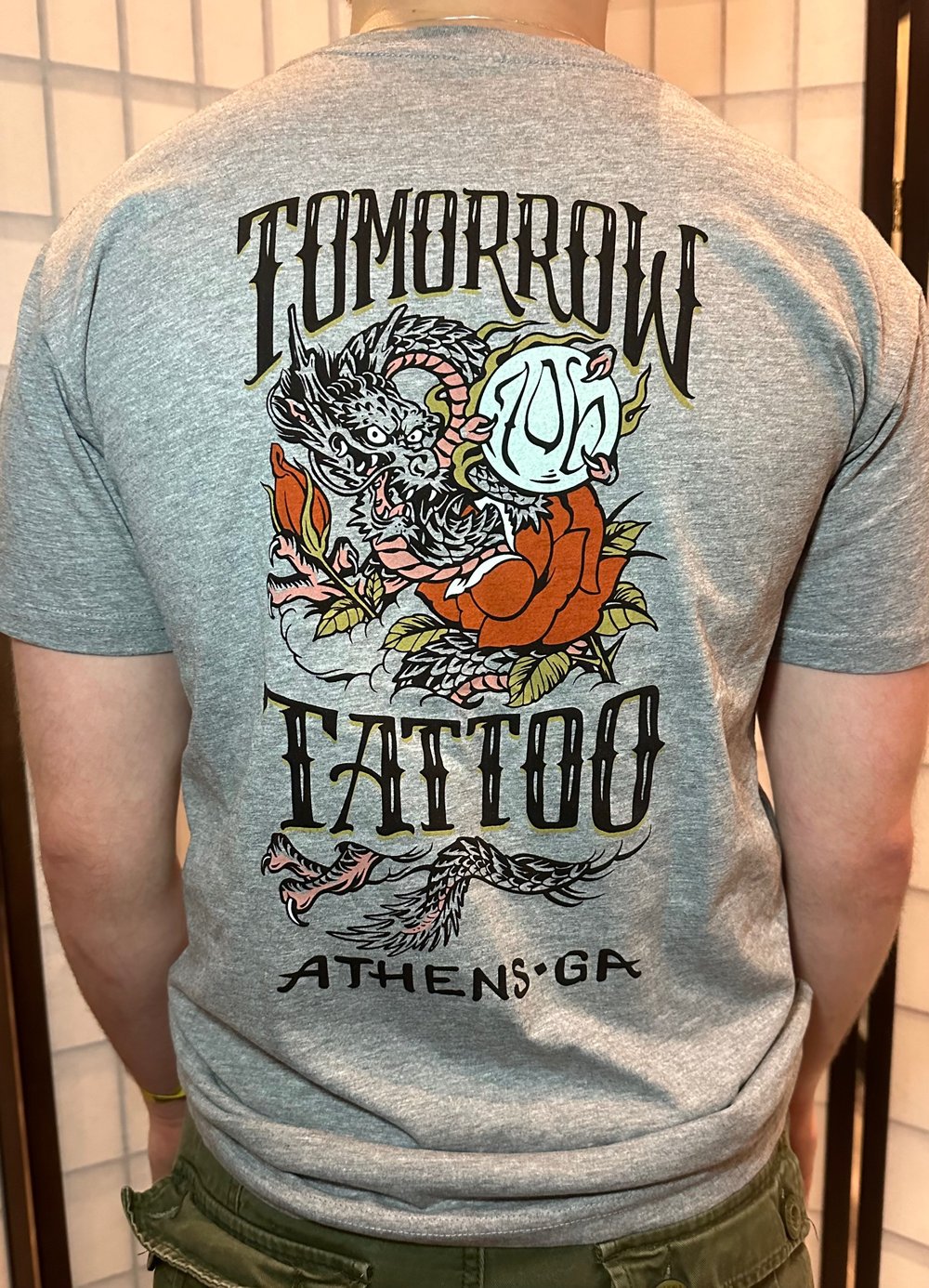 Image of Grey Dragon T-shirt