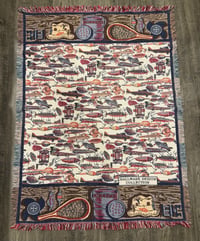 Image 1 of Vintage Fishing Lure Blanket